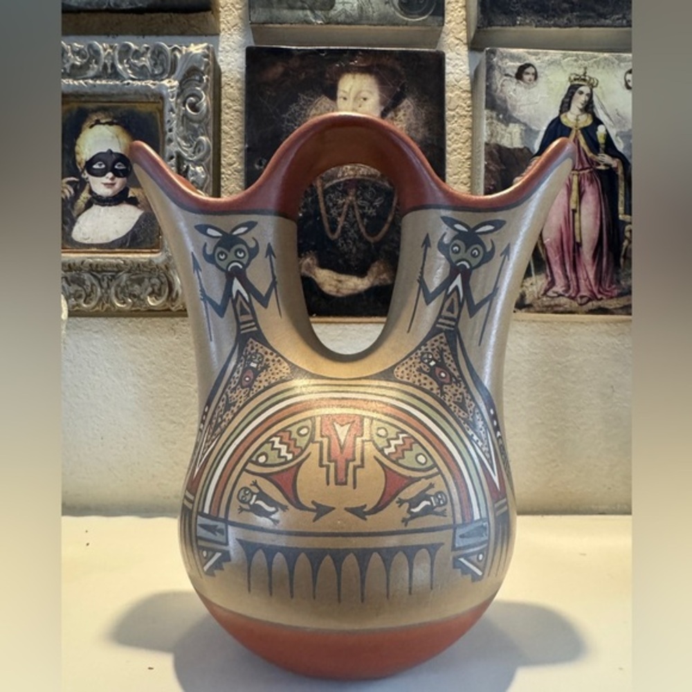 Margaret & Luther Gutierrez –‎ Polychrome Wedding Vase